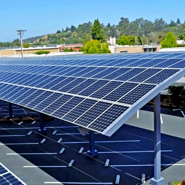 Carport ຫລັງຄາໂຄ້ງ Photovoltaic